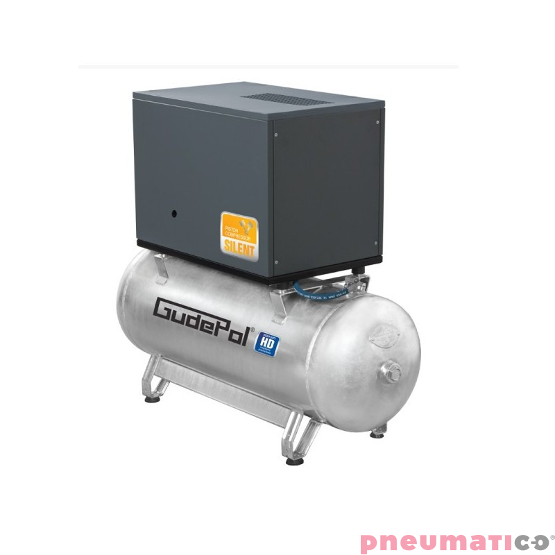 Kompresor wyciszony - Sprężarka bezolejowa Gudepol HDTS 50-270-580-15
