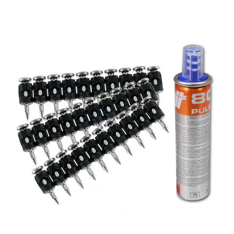 Gwoździe utwardzone do betonu i stali HC6-35 1op.-1000szt GAZ PULSA 700 Gwoździe utwardzone do betonu i stali HC6-35 1op.-1000szt GAZ PULSA 700