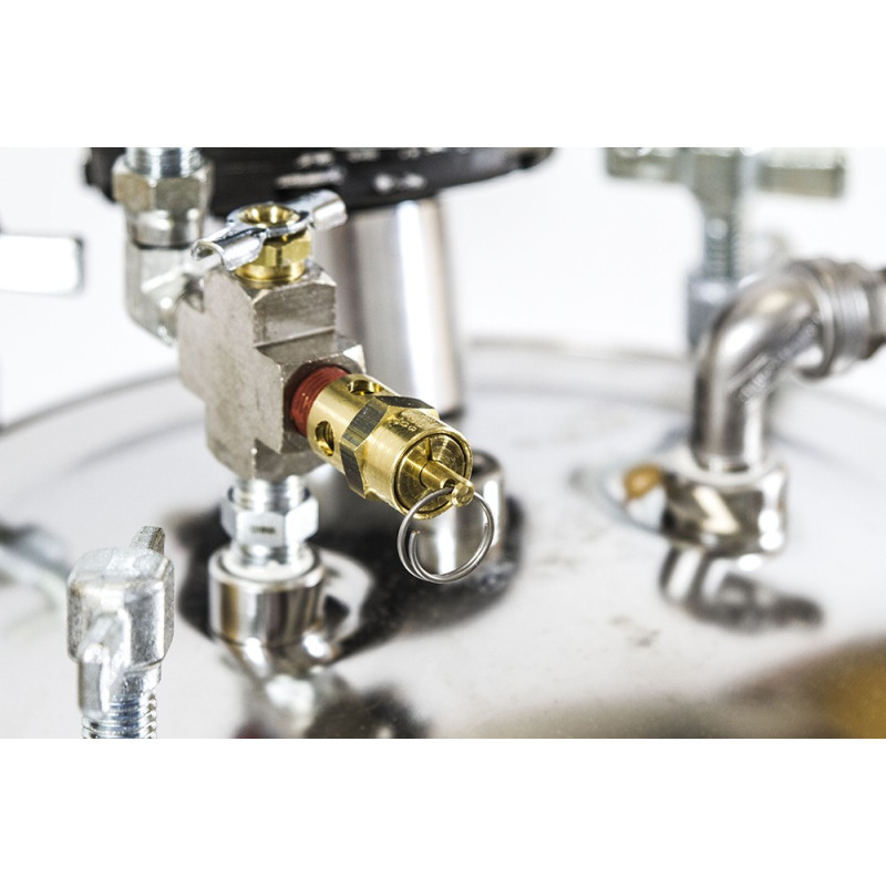 Zbiornik ciśnieniowy do natrysku 83Z-211 - 10L z mieszadłem pneumatycznym BINKS