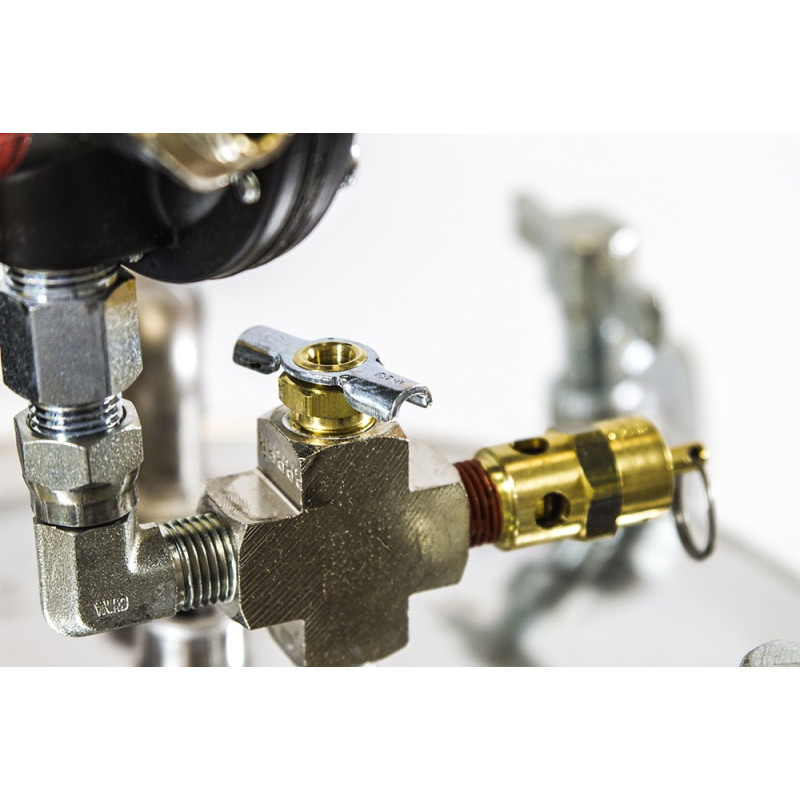 Zbiornik ciśnieniowy do natrysku 83Z-211 - 10L z mieszadłem pneumatycznym BINKS