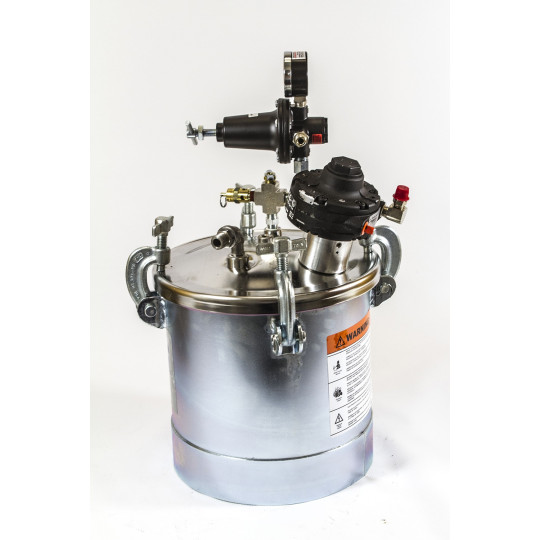 Zbiornik ciśnieniowy do natrysku 83Z-211 - 10L z mieszadłem pneumatycznym BINKS