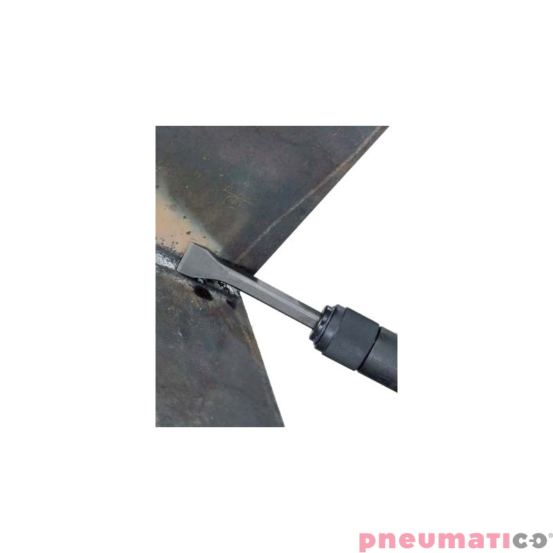 Młotek dłuto pneumatyczne Nitto KOHKI ACH-16 w użyciu Młotek dłuto pneumatyczne Nitto KOHKI ACH-16 w użyciu