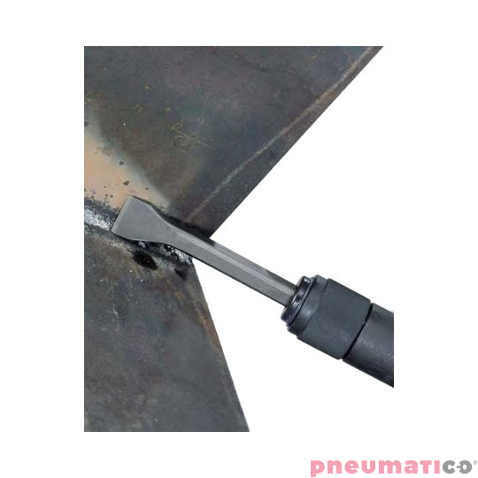 dłuto pneumatyczne Nitto KOHKI CH-16 w użyciu dłuto pneumatyczne Nitto KOHKI CH-16 w użyciu