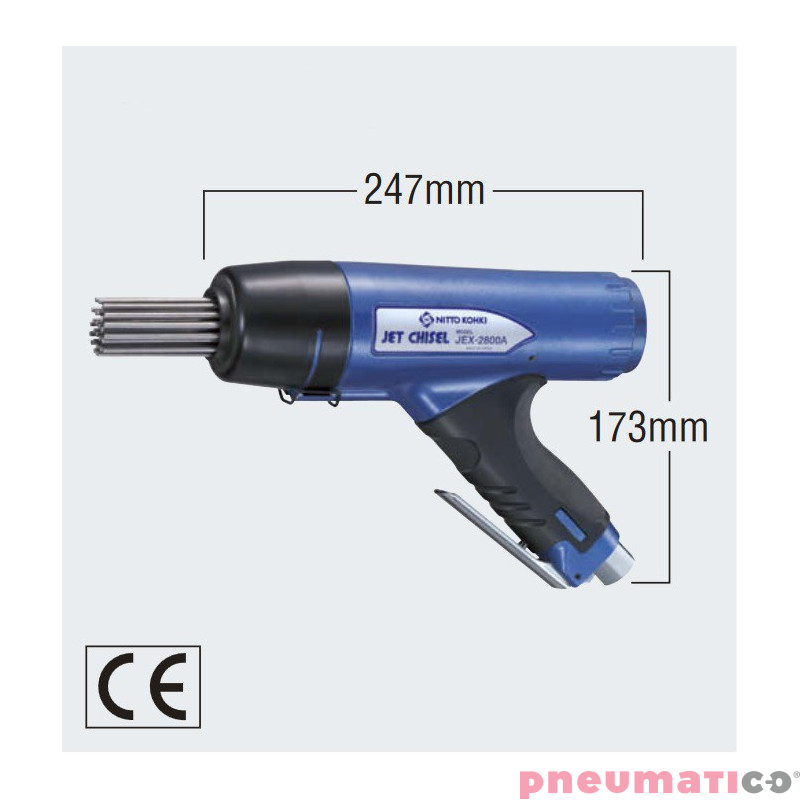 Młotek igłowy NITTO KOHKI JEX-2800A Młotek igłowy NITTO KOHKI JEX-2800A