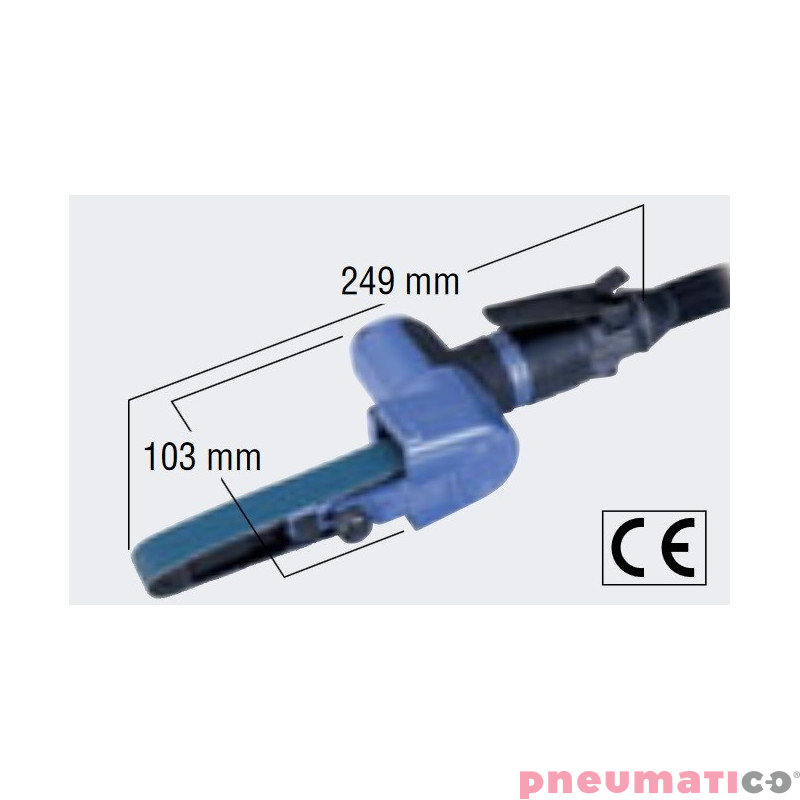 Szlifierka taśmowa Nitto Kohki BB-10A 10x330 mm