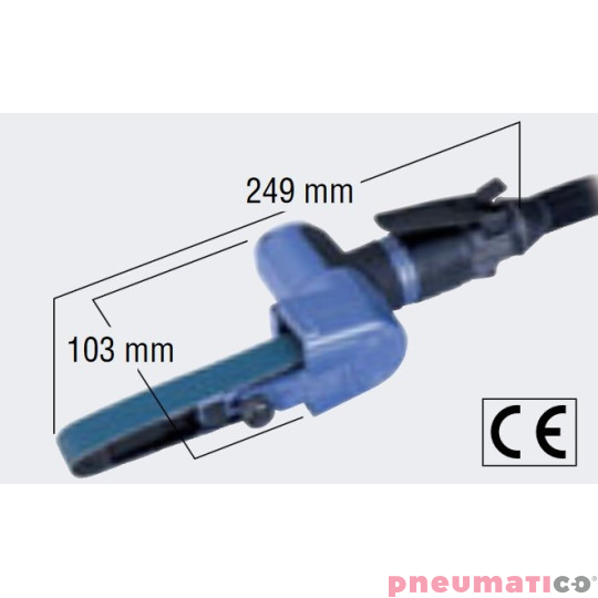 Szlifierka taśmowa Nitto Kohki BB-10A 10x330 mm