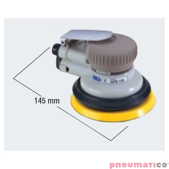 wymiary szlifierki Nitto Kohki APS-125