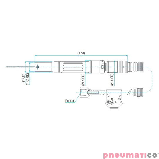 wymiary Nitto-Kohki SHL-40 wymiary Nitto-Kohki SHL-40