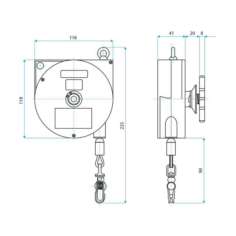 wymiary RW-3 TIGON wymiary RW-3 TIGON