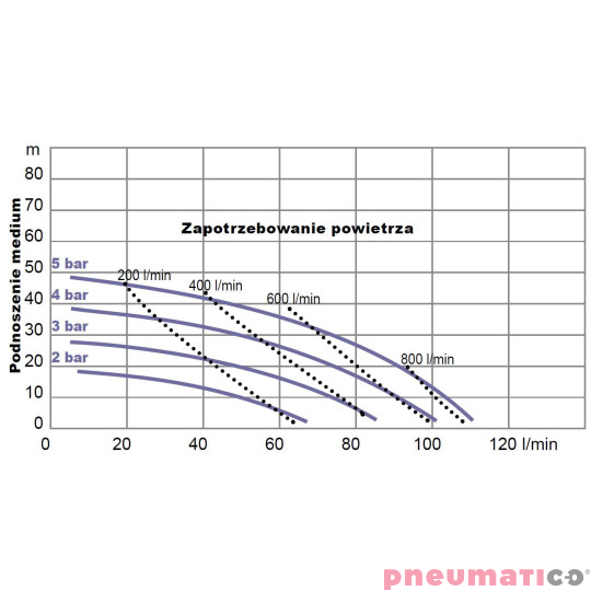 Pompa membranowa YAMADA (NDP20BPSPP) NDP-P20BPS 3/4"