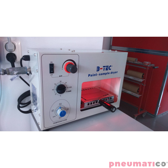 Suszenie pr&oacute;bek lakierniczych B-TEC ST-01