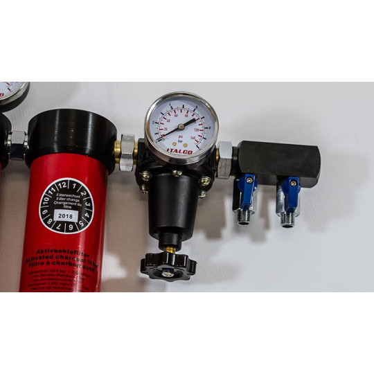 Stacja filtracyjna dla lakiernictwa – 3 elementowa Italco AC-6003 Stacja filtracyjna dla lakiernictwa – 3 elementowa Italco AC-6003