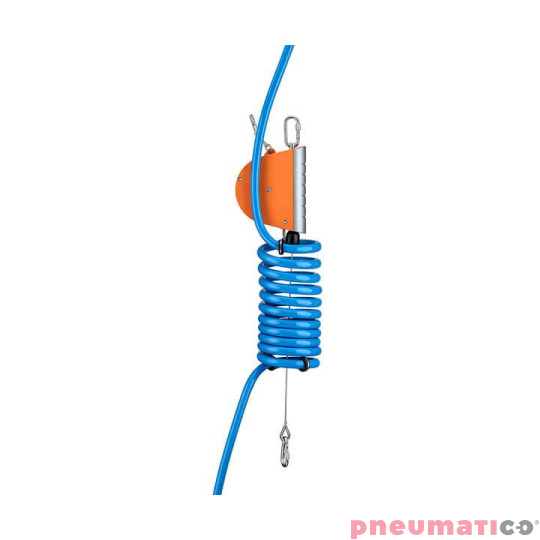 Balanser linkowy Carl Stahl Kromer z przewodem powietrznym 9x13mm 10-14kg 3000mm Balanser linkowy Carl Stahl Kromer z przewodem powietrznym 9x13mm 10-14kg 3000mm