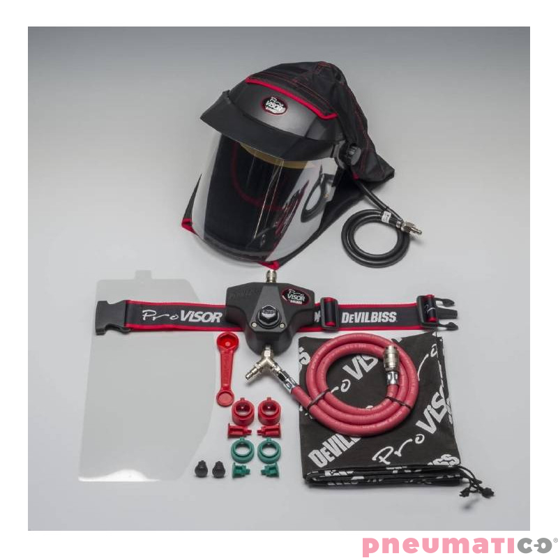 Maska ochronna z hełmem i filtrem DeVilbiss PROV-650