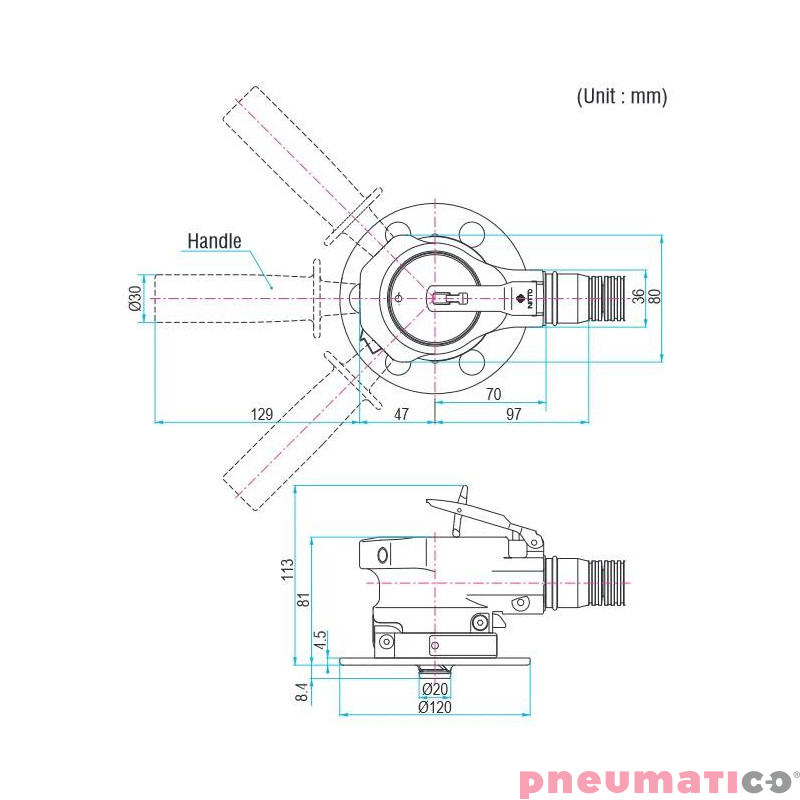 Krawędziarka Nitto Kohki CBR-03 Krawędziarka Nitto Kohki CBR-03