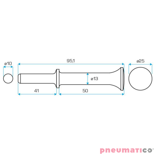 Wymiary dłuta w mm Wymiary dłuta w mm
