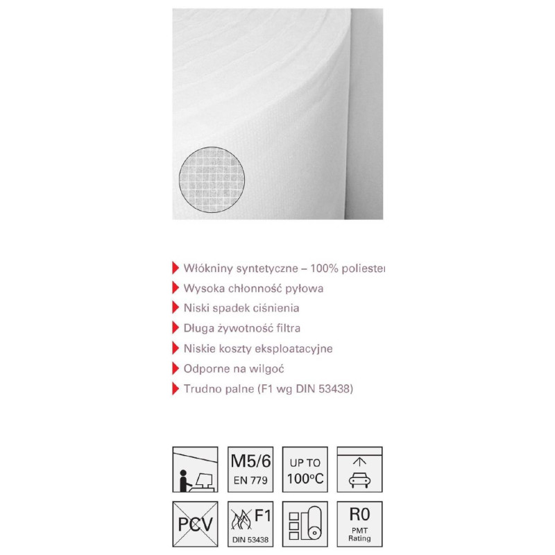 Filtr sufitowy Klasa C600-115 M5/6 Escal 11,5 m² Filtr sufitowy Klasa C600-115 M5/6 Escal 11,5 m²