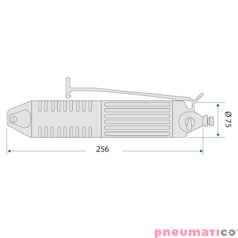Szczypce pneumatyczne MR50A (bez ostrzy)