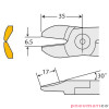 Ostrze do szczypiec pneumatycznych NILE S5 Ostrze do szczypiec pneumatycznych NILE S5