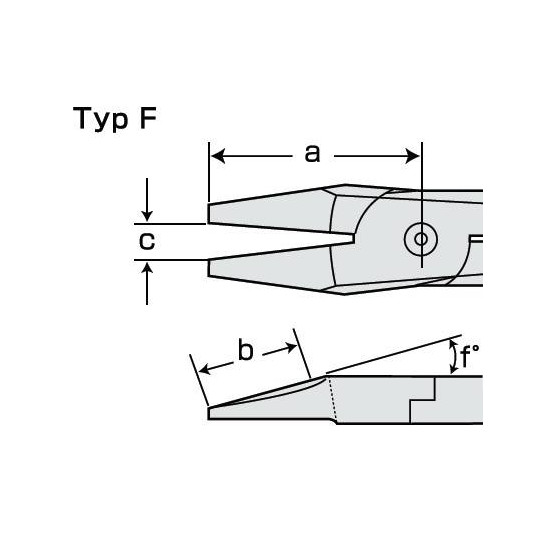 Ostrze do szczypiec pneumatycznych NILE F120
