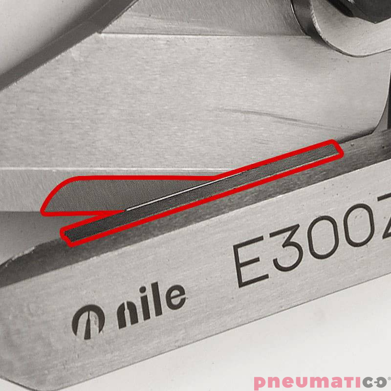 Ostrze do szczypiec pneumatycznych NILE E300ZN Ostrze do szczypiec pneumatycznych NILE E300ZN