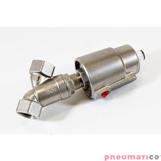 Zawór kątowy nierdzewny NC PAV020B Rectus 3/4" Zawór kątowy nierdzewny NC PAV020B Rectus 3/4"