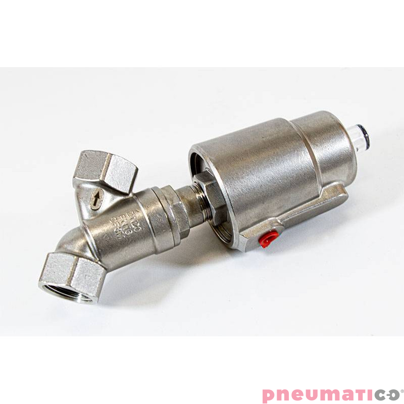 Zawór kątowy nierdzewny NC PAV020B Rectus 3/4" Zawór kątowy nierdzewny NC PAV020B Rectus 3/4"