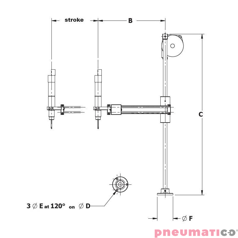 Ramię reakcyjne DOGA BA 12 Ramię reakcyjne DOGA BA 12