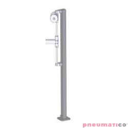 Floor post for BA 100/200/400