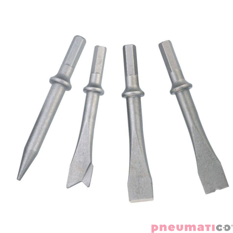 KATEGORIA -Kpl. 4 szt. grotów sześciokątnych do młotka pneumatycznego JAH-303HK-CS KATEGORIA -Kpl. 4 szt. grotów sześciokątnych do młotka pneumatycznego JAH-303HK-CS