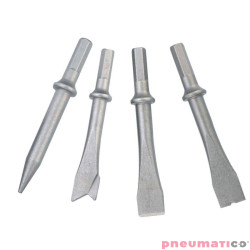 KATEGORIA -Kpl. 4 szt. grot&oacute;w sześciokątnych do młotka pneumatycznego JAH-303HK-CS