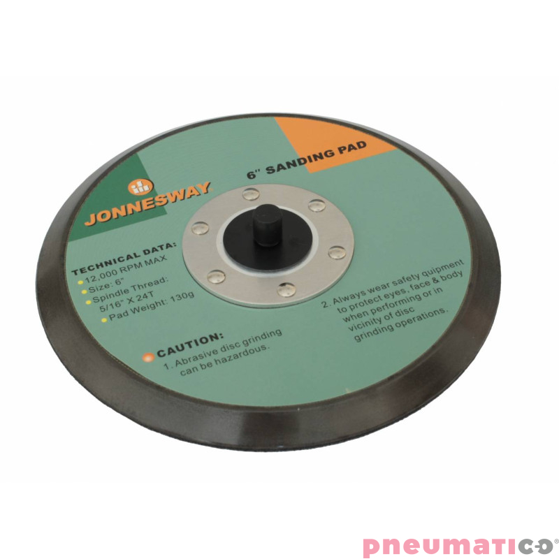 Dysk szlifierki pneumatycznej orbitalnej 150mm bez odsysu JAS-1022-36F