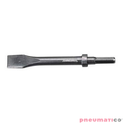 Grot płaski 30mm młotka pneumatycznego uchwyt 6-kt. 14,73mm JAZ-016H