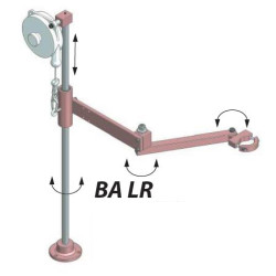 Height adjusting clamp for BA 12 & BA 25