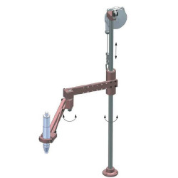 Ramię przegubowe reakcyjne DOGA BA 5R