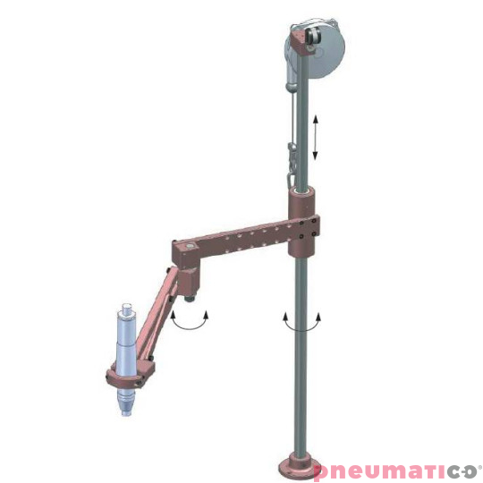 Ramię przegubowe reakcyjne DOGA BA 25R Ramię przegubowe reakcyjne DOGA BA 25R