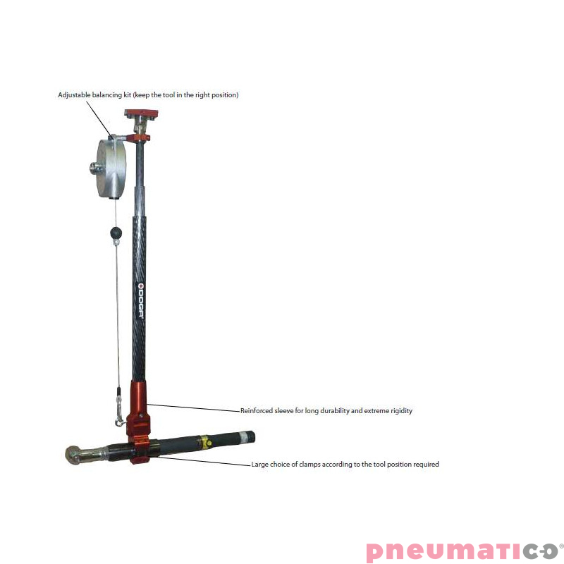 Ramię teleskopowe DOGA DMFi 70/2500 Ramię teleskopowe DOGA DMFi 70/2500