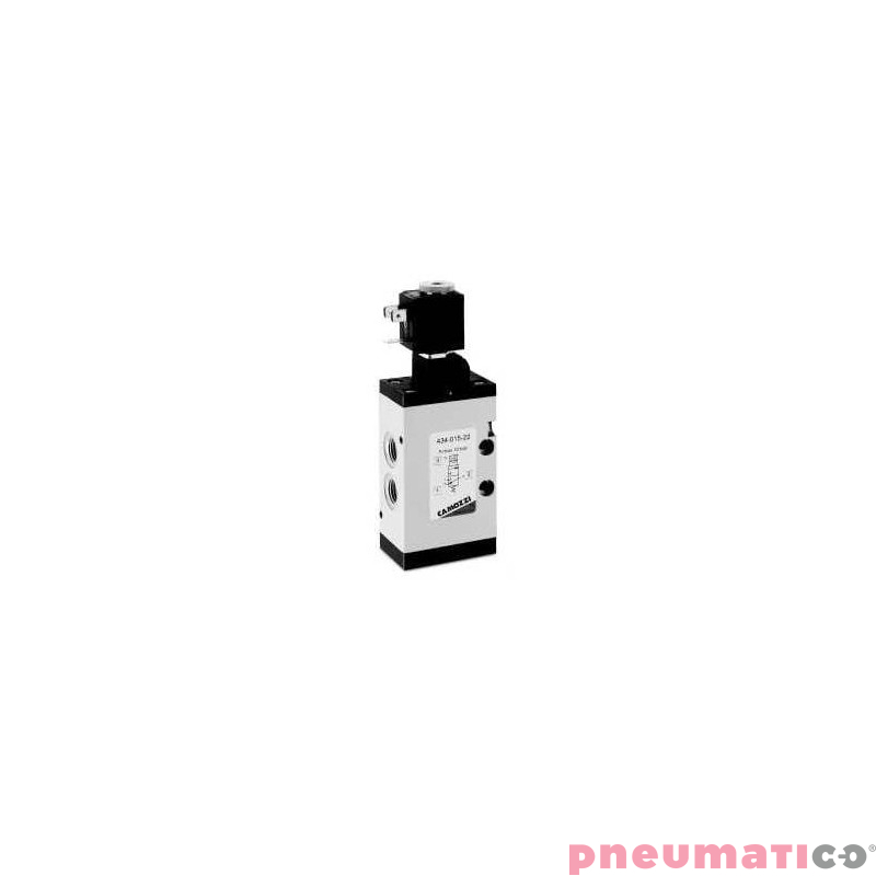 ELEKTROZAWÓR 3/2 NC 1/8" CAMOZZI 438-015-22 ELEKTROZAWÓR 3/2 NC 1/8" CAMOZZI 438-015-22