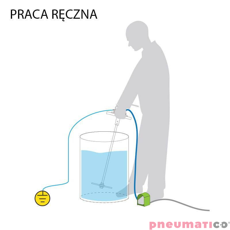 Mieszadło pneumatyczne MP-560 Ex