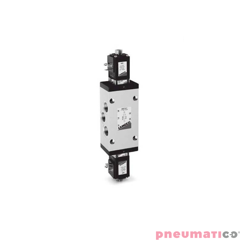 ELEKTROZAW&Oacute;R 5/2 NO 1/2" CAMOZZI 452C-011-22