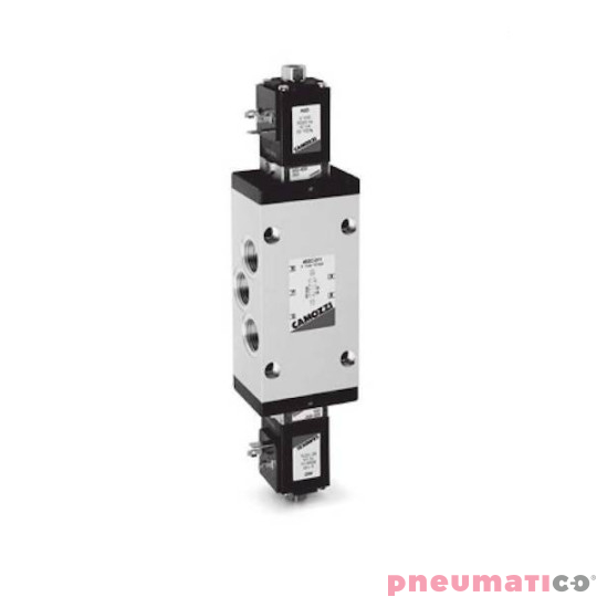 ELEKTROZAW&Oacute;R 5/2 NO 1/2" CAMOZZI 452C-011-22