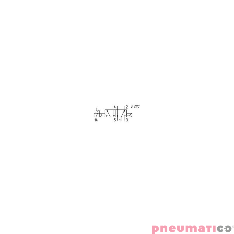 ELEKTROZAW&Oacute;R 5/2  CAMOZZI EN530-16-P13