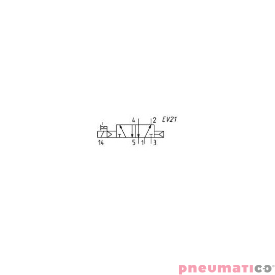 ELEKTROZAW&Oacute;R 5/2  CAMOZZI EN530-16-P13