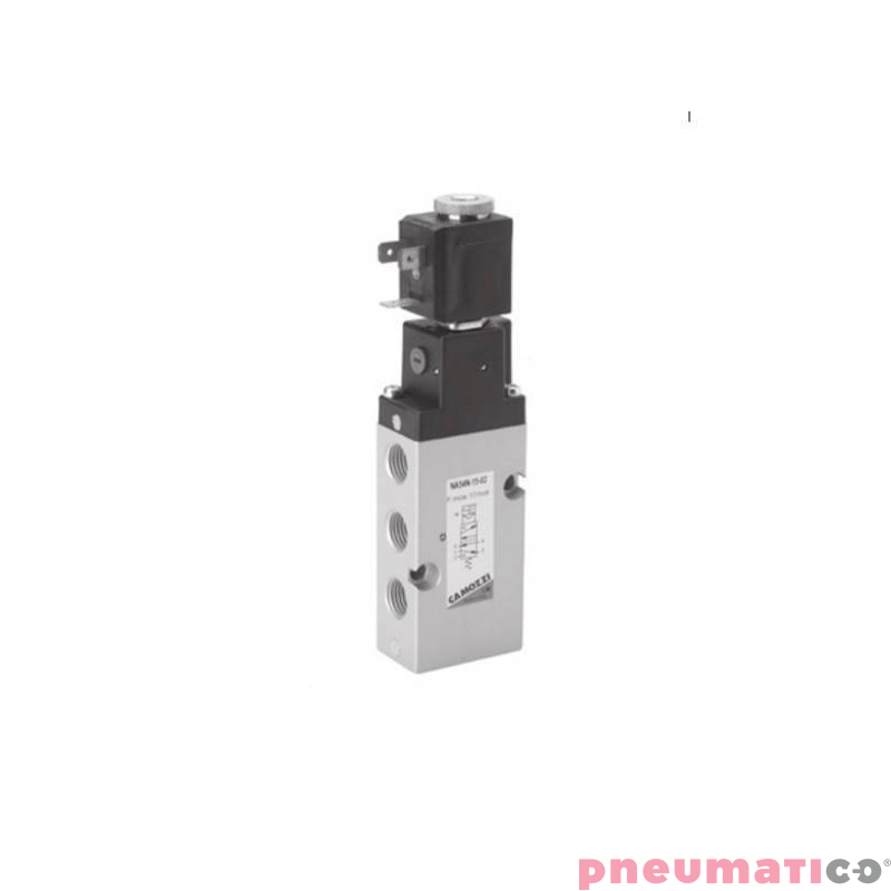 ELEKTROZAWÓR 5/2 1/4" CAMOZZI NA54N-15-02 ELEKTROZAWÓR 5/2 1/4" CAMOZZI NA54N-15-02