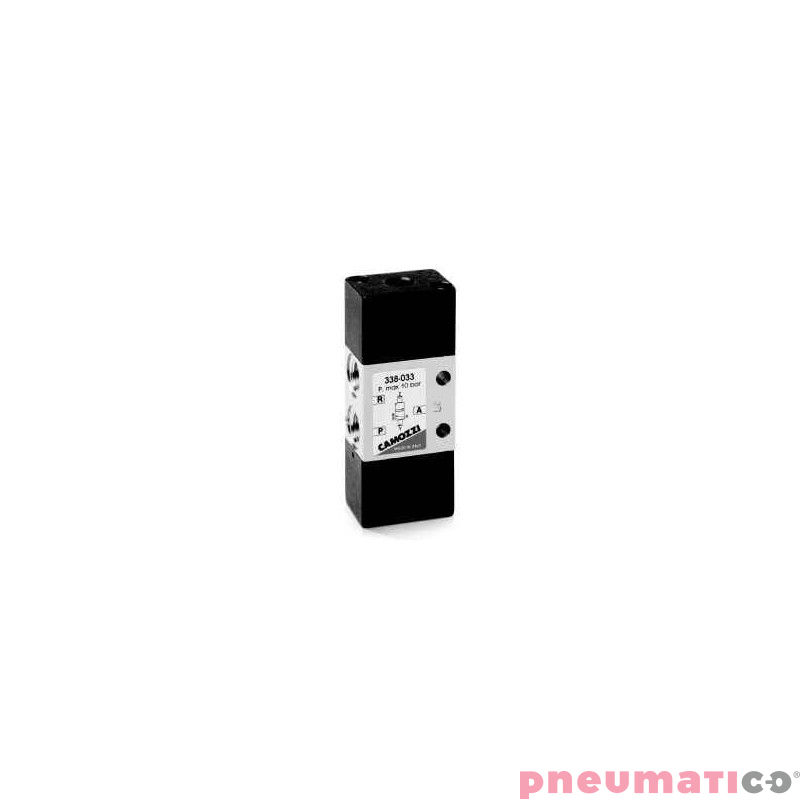 ELEKTROZAWÓR 3/2 1/4" CAMOZZI 334-033 ELEKTROZAWÓR 3/2 1/4" CAMOZZI 334-033