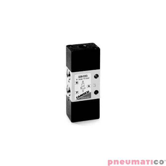 ELEKTROZAWÓR 3/2 1/4" CAMOZZI 334-033 ELEKTROZAWÓR 3/2 1/4" CAMOZZI 334-033