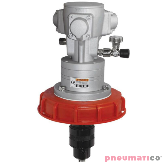 Mieszadło pneumatyczne lakiernicze do zbiornik&oacute;w typu MAUSER/IBM MA-57 R10 MAX MAUSER/IBM