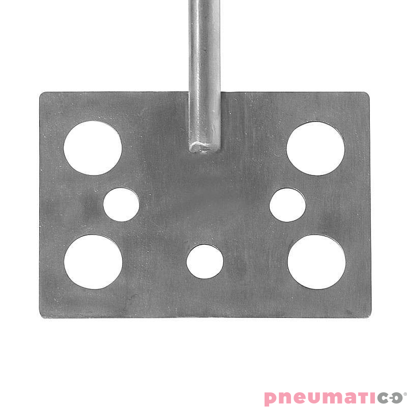 Wirnik do mieszadła typ ramowy z wałem KM004 Wirnik do mieszadła typ ramowy z wałem KM004