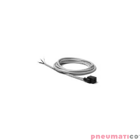 Wtyczka prosta z przewodem + LED CAMOZZI 125-503-2 Wtyczka prosta z przewodem + LED CAMOZZI 125-503-2