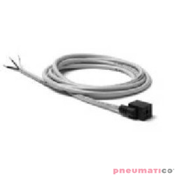 Wtyczka prosta z przewodem + LED CAMOZZI 125-503-5